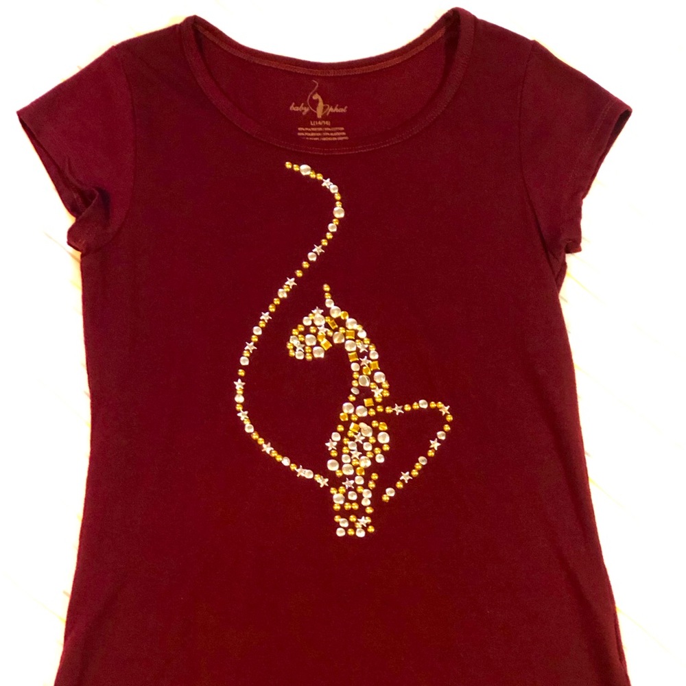 BabyPhat Ruby Red shirt
